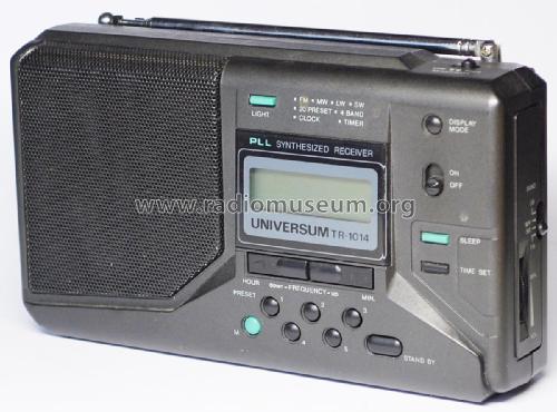 4-Band-PLL-Transistor-Radio mit LCD Uhr Universum TR 1014; QUELLE GmbH (ID = 1791965) Radio