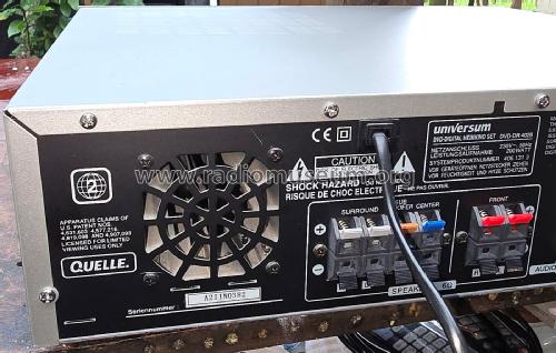 DVD Home Cinema Receiver [DVD-Digital Heimkino Set] DVD-DR4028; QUELLE GmbH (ID = 3140172) Radio