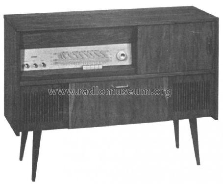 Musikschrank MT956 Art. Nr. 03636 / 03637; QUELLE GmbH (ID = 622640) Radio