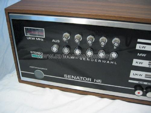 Senator HiFi-Stereo-Steuergerät VT 483, Bestell-Nummer 07602; QUELLE GmbH (ID = 1201216) Radio