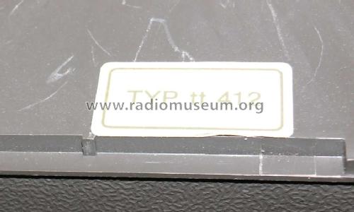 Senator 4 Spur-Stereo-Tonbandgerät tt 412 Volltransistor; QUELLE GmbH (ID = 1269280) Reg-Riprod