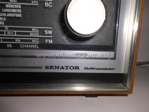 Senator Volltransistor W323 Artikel Nr. 05793; QUELLE GmbH (ID = 1799354) Radio