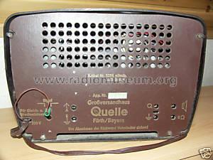 Simonetta 5235; QUELLE GmbH (ID = 575734) Radio