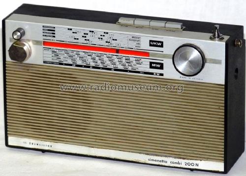 Simonetta combi 200N; QUELLE GmbH (ID = 1080843) Radio