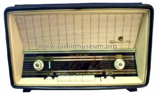 Simonetta Stereo-Phonosuper MW 322 ST; QUELLE GmbH (ID = 1020839) Radio