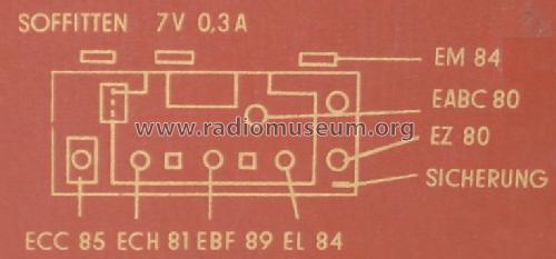 Simonetta-Vollsuper W643 Art.Nr. 07577; QUELLE GmbH (ID = 511562) Radio