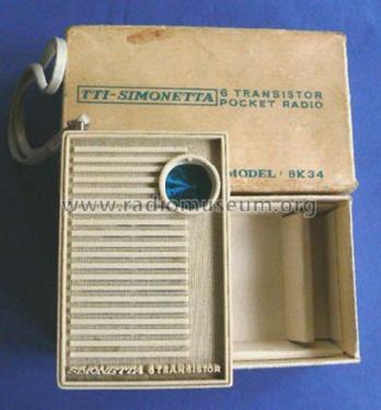 TTI-Simonetta 6 Transistor 8K34; QUELLE GmbH (ID = 1016226) Radio