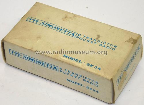 TTI-Simonetta 6 Transistor 8K34; QUELLE GmbH (ID = 1825094) Radio