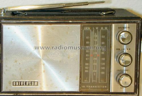 Universum 10 Transistor ; QUELLE GmbH (ID = 1427741) Radio