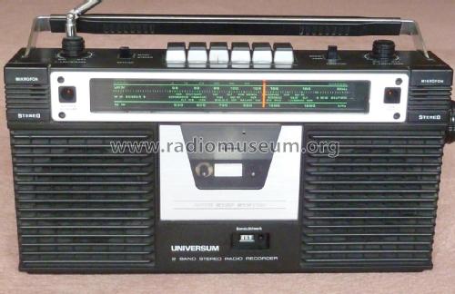 Universum 2-Band-Radio-Recorder CTR 1196 - Radio QUELLE | Radiomuseum