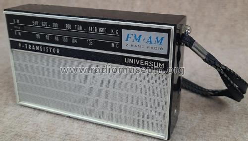 Universum 9 Transistor FM+AM 2-Band Radio; QUELLE GmbH (ID = 3183413) Radio