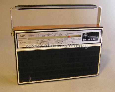 Universum 10 Transistors 1968 Vintage Radio / UKW-3 Radio / Collectible  Radio Leather Case/ Rare Portable Radio Germany / LW MW 