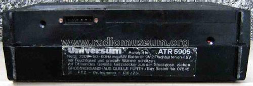 Universum Autokoffer ATR 5905; QUELLE GmbH (ID = 521678) Radio