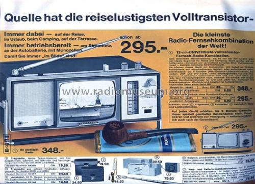 Universum FK-100R Artikel 06665; QUELLE GmbH (ID = 692252) TV Radio