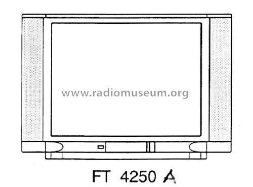 Universum FT 4250A Best. Nr. 013.324 9; QUELLE GmbH (ID = 1641170) Televisión