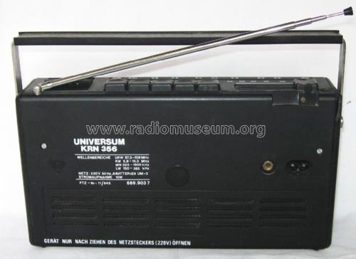 Universum KRN-356; QUELLE GmbH (ID = 2214964) Radio