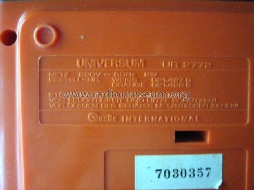 Universum LED2400 UR2772; QUELLE GmbH (ID = 454547) Radio