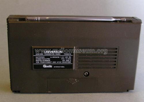 Universum TR2631A; QUELLE GmbH (ID = 617048) Radio