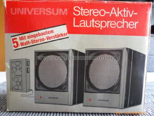 Universum - Verstärker-Lautsprecher - Stereo Aktiv Lautsprecher Set-Best. Nr. 120.56 1 6; QUELLE GmbH (ID = 1849856) Speaker-P