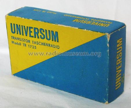 Universum Volltransistor TR1725 Best.Nr. 02327 / 02328; QUELLE GmbH (ID = 2044536) Radio