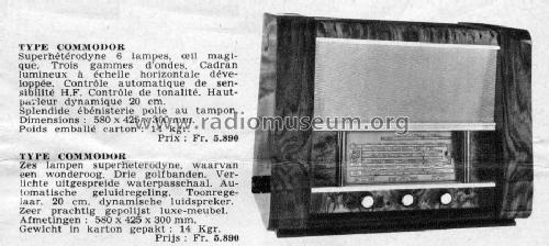 Commodor ; RR Radio R.R. Radio; (ID = 1156740) Radio