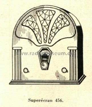 Super-Écran 456; RR Radio R.R. Radio; (ID = 1494006) Radio