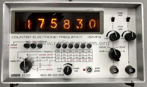 Frequency Counter 836; Racal Engineering / (ID = 2155325) Equipment