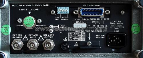 Racal-Dana Frequency Counter 1998; Racal Engineering / (ID = 1156218) Equipment