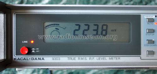 Racal-Dana True RMS RF Level Meter 9303; Racal Engineering / (ID = 1372229) Equipment