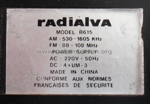 R 615; Radialva, Véchambre (ID = 2043765) Radio