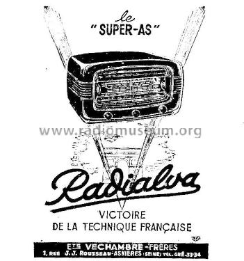 Super-As 46; Radialva, Véchambre (ID = 2506755) Radio