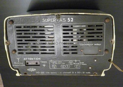 Super-As 52; Radialva, Véchambre (ID = 1478801) Radio