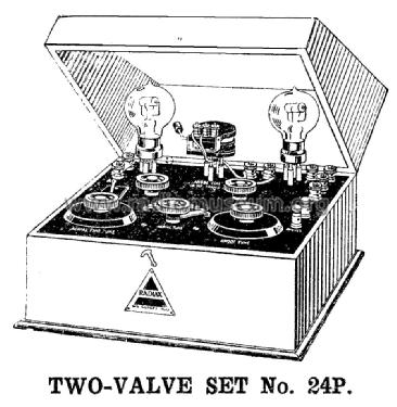 Two-Valve Set Kit No. 24P ; Radiax, London (ID = 1092743) Bausatz