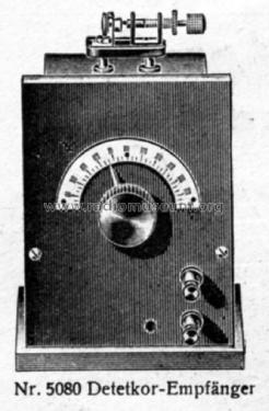 Detektor-Empfänger 5080; Radio-Amato, Otto (ID = 1311050) Cristallo