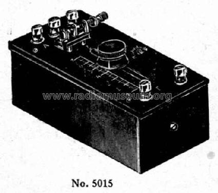 Detektor-Empfänger B 5015; Radio-Amato, Otto (ID = 481137) Crystal