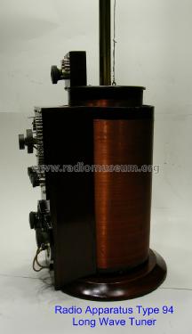 Long Wave Tuner Type 94; Radio Apparatus Co.; (ID = 1577099) mod-pre26
