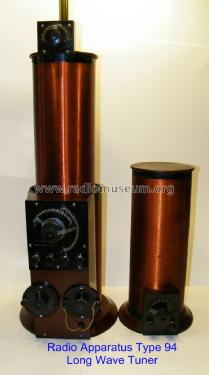 Long Wave Tuner Type 94; Radio Apparatus Co.; (ID = 1577101) mod-pre26