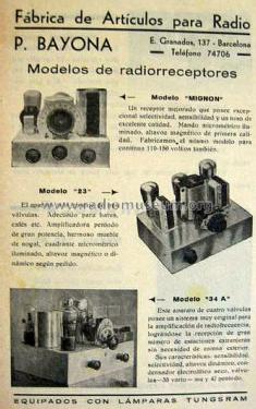 Mignon alterna; Radio Bayona; (ID = 3175753) Radio