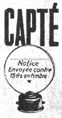 Capté Antenne Cadre ; Radio-Célard, Ergos, (ID = 1462076) Antenny