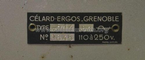 Célard CE514; Radio-Célard, Ergos, (ID = 2073769) Radio
