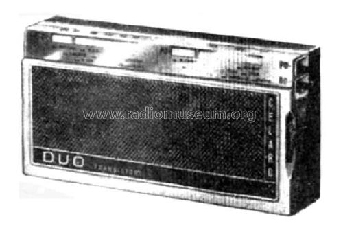 Duo Transistors Six ; Radio-Célard, Ergos, (ID = 1948249) Radio