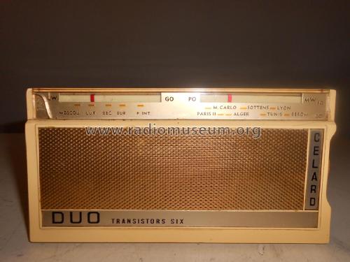 Duo Transistors Six ; Radio-Célard, Ergos, (ID = 2346826) Radio