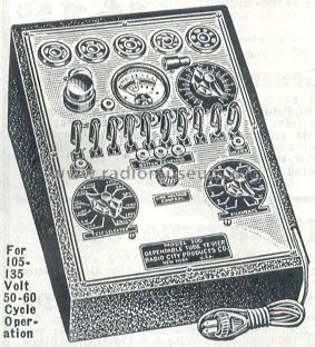 306C Tube Tester; Radio City Products (ID = 206873) Ausrüstung