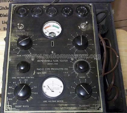 Dependable Tube Tester 304 ; Radio City Products (ID = 1094941) Equipment