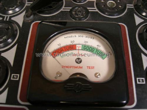 Dynoptimum Tube Tester 309; Radio City Products (ID = 1055895) Equipment