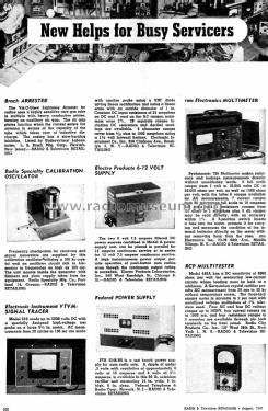 RCP-Multitester 449A; Radio City Products (ID = 1314863) Equipment