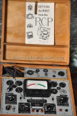 RCP Tube and Set Tester 802N; Radio City Products (ID = 942726) Equipment