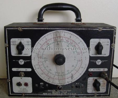 Signal Generator 705A; Radio City Products (ID = 1178988) Equipment