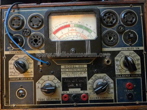 Tube Tester 802; Radio City Products (ID = 3044751) Ausrüstung