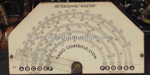 Heterodyne Master ; Radio-Contrôle; Lyon (ID = 1129333) Equipment